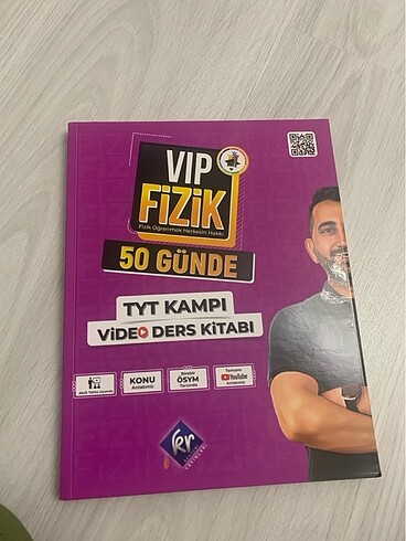 Vip fizik 50 günde tyt kampı video ders kitabı 