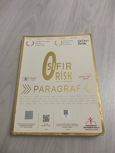 345 sıfır risk paragraf