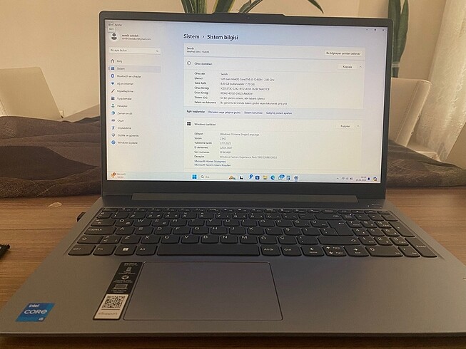 Lenovo Lenovo ideapad slim 3 sıfır tadında