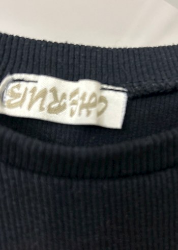 Siyah Uzun Kollu Basic Kadın Kazak - Görsel 4