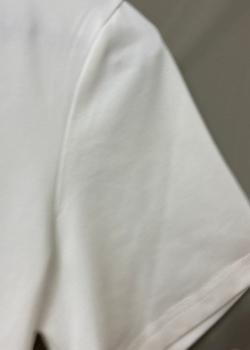 Beyaz Kadın Baskılı Kısa Kollu Tişört - Görsel 5