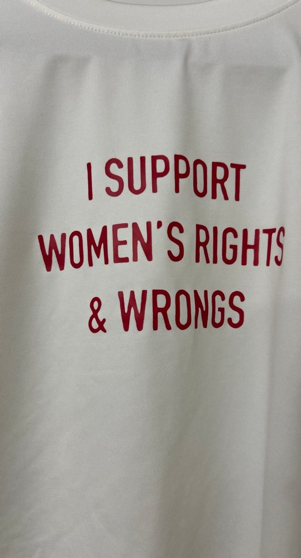 Beyaz Kadın Baskılı Kısa Kollu Tişört - Görsel 3