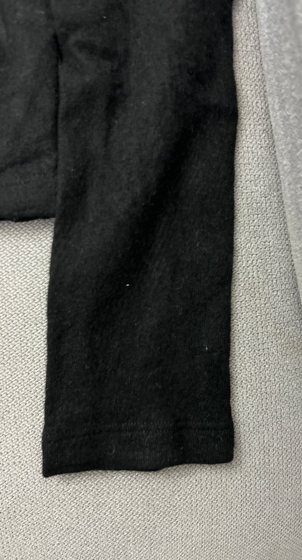 Uzun Kollu Siyah Yüksek Yaka Kadın Kazak - Görsel 4