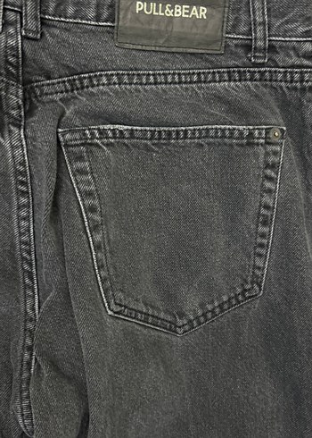 Gri Rahat Kesim Midi Kot Pantolon - Görsel 12