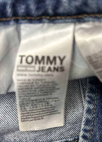 Kadın Lacivert Denim Kısa Salopet - Görsel 6