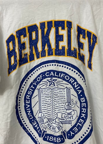 Beyaz Baskılı Kadın Tişört - Görsel 2