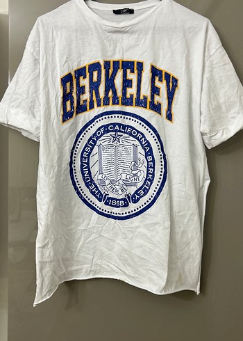 Beyaz Baskılı Kadın Tişört - Görsel 8