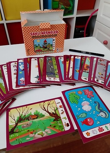 Diğer Dikkat ve görsel algı seti