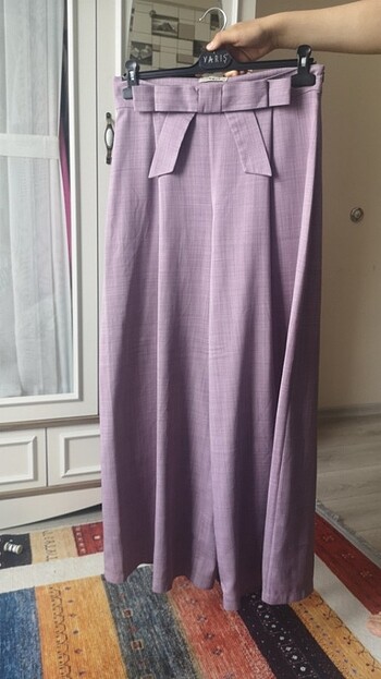 Diğer Lila kumaş pantolon 
