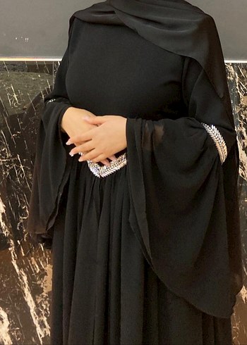 Diğer Siyah taşlı salaş abiye