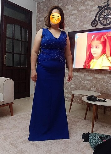 Diğer Büyük beden uzun abiye elbise