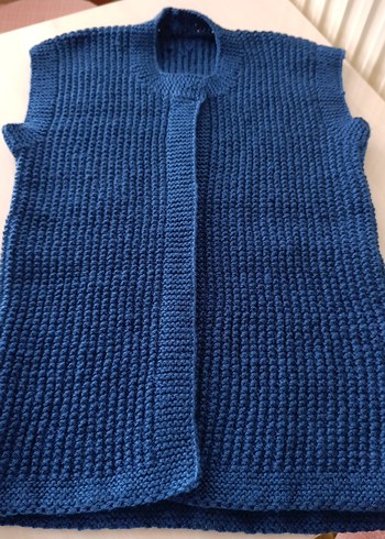 Kadın Lacivert yelek - Görsel 2