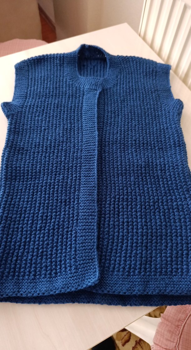 Kadın Lacivert yelek - Görsel 2