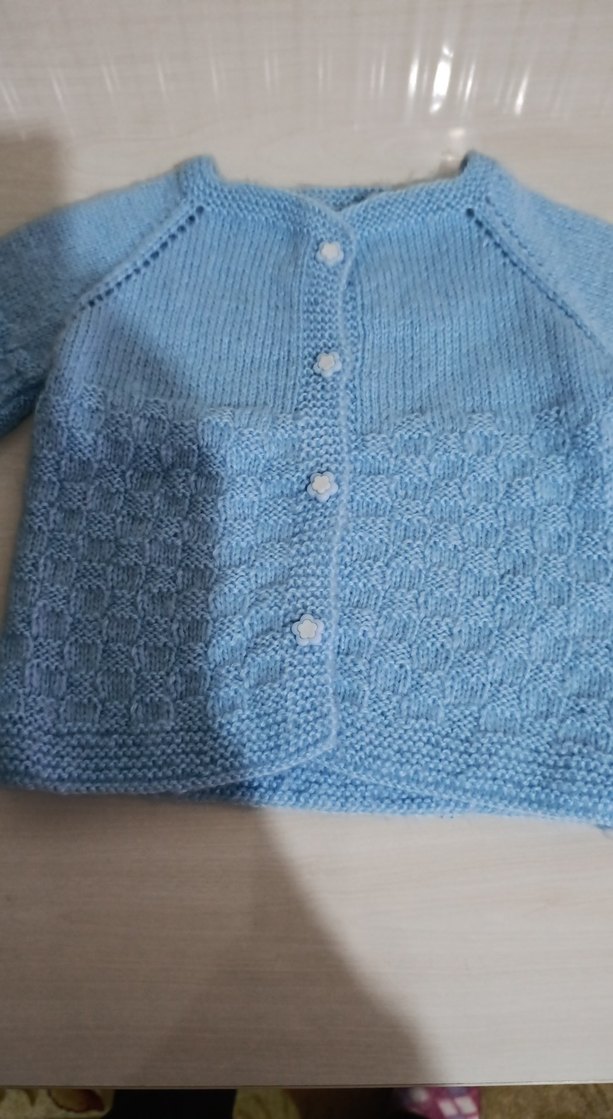 Erkek Çocuk Triko Düğmeli Hırka - Görsel 2