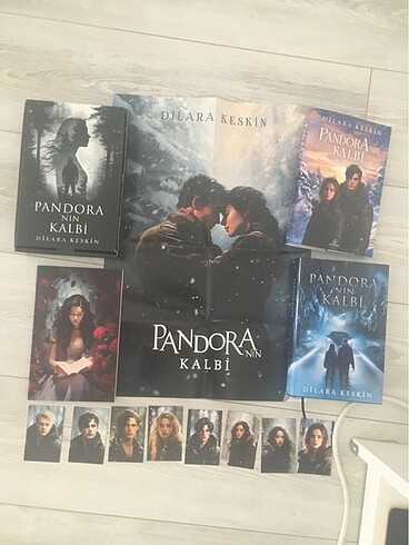 Pandoranın Kalbi 1 Kutulu Set