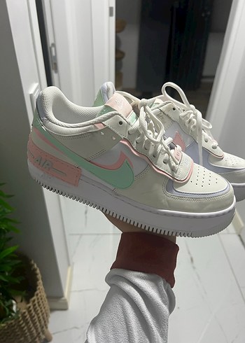 Nıke orjinal Beyaz Pastel Spor Ayakkabı - Görsel 2