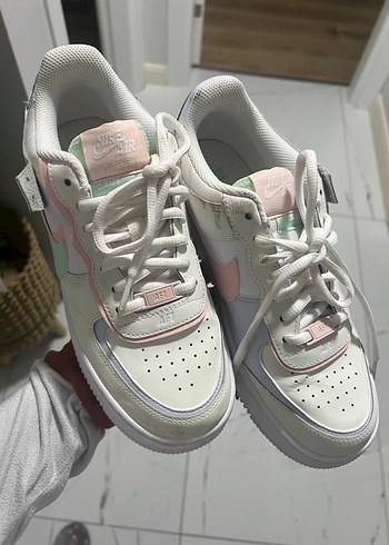 Nıke orjinal Beyaz Pastel Spor Ayakkabı - Görsel 3