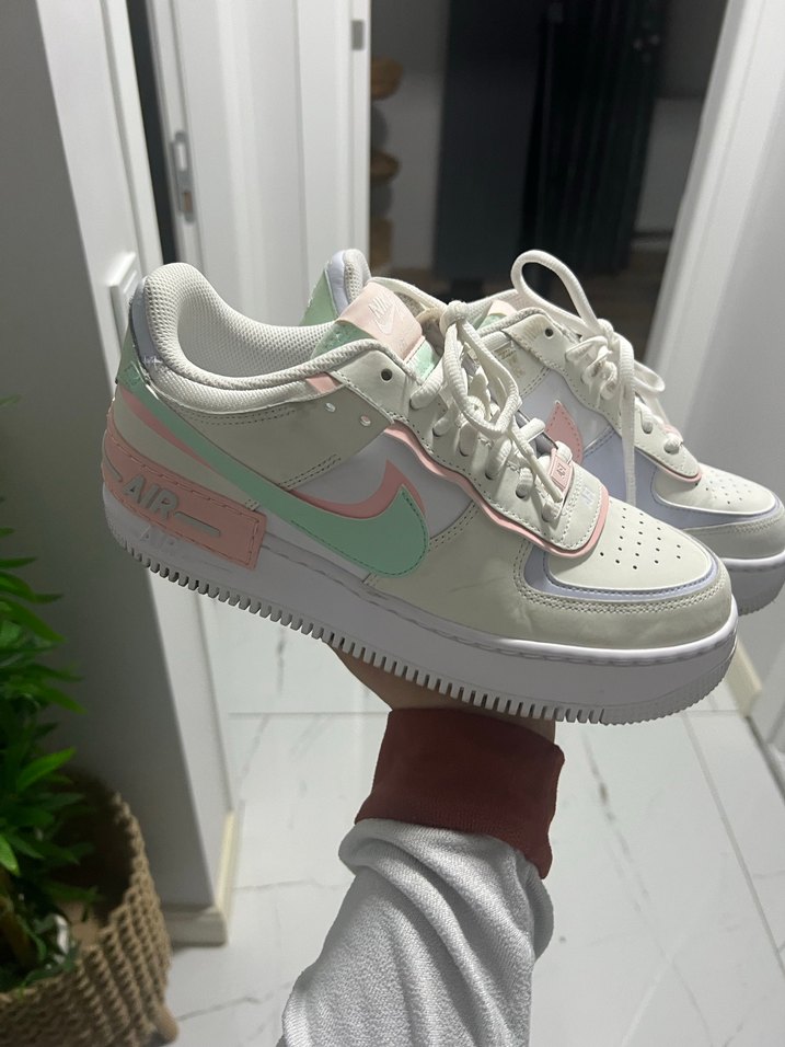 Nıke orjinal Beyaz Pastel Spor Ayakkabı - Görsel 2