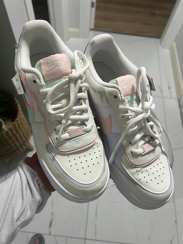 Nıke orjinal Beyaz Pastel Spor Ayakkabı - Görsel 3