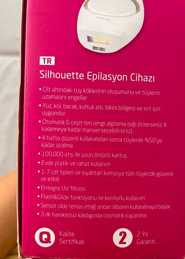 Lazer Epilasyon aleti - Görsel 5