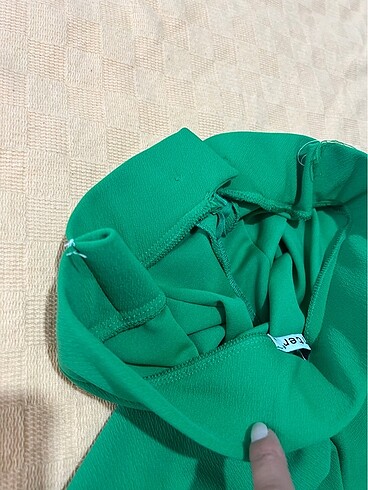 Yeşil pantolon - Görsel 4