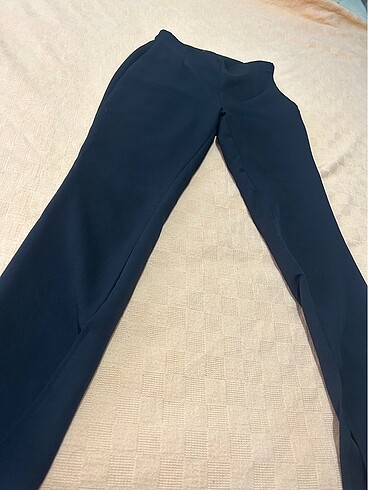 Siyah kumaş pantolon - Görsel 6