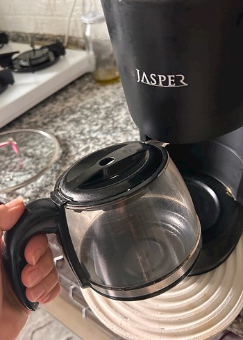 Jasper Siyah Kahve Makinesi - Görsel 4