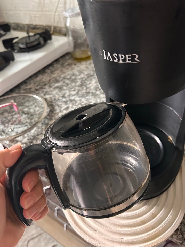 Jasper Siyah Kahve Makinesi - Görsel 4