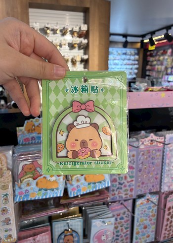 Pastel Yeşil Kelrigerator Buzdolabı Sticker