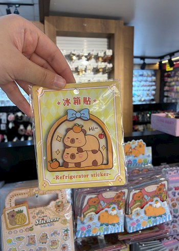 Pastel Camel Renkli Buzdolabı Çıkartması - Görsel 2