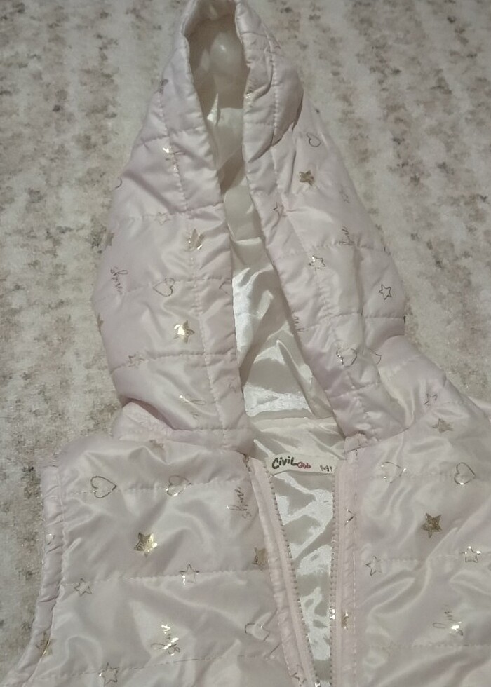 Civil kız çocuk yelek - Görsel 3