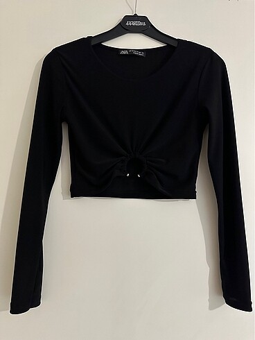 Zara Zara crop bluz