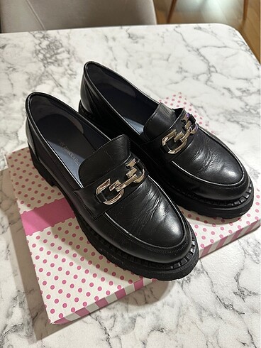 Gerçek deri loafers