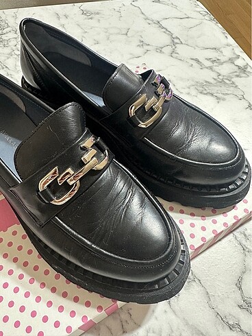 Pelinin Ayakkabıları Gerçek deri loafers