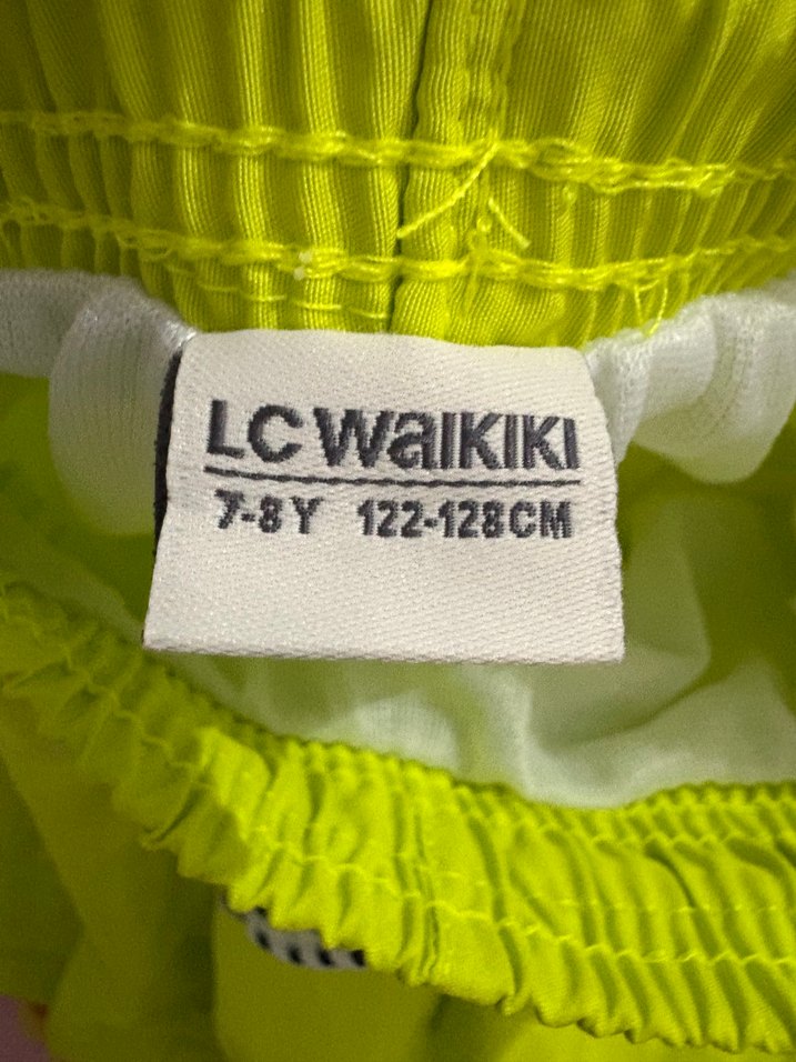 Erkek çocuk Sarı Basic Mayo Şort - Görsel 2