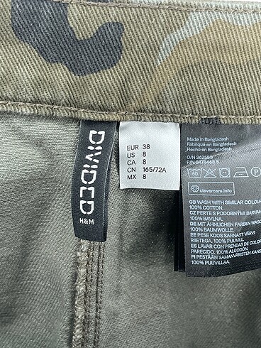 38 Beden çeşitli Renk H&M Mini Etek %70 İndirimli.