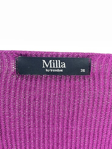 36 Beden mor Renk Trendyol & Milla Kazak / Triko %70 İndirimli.