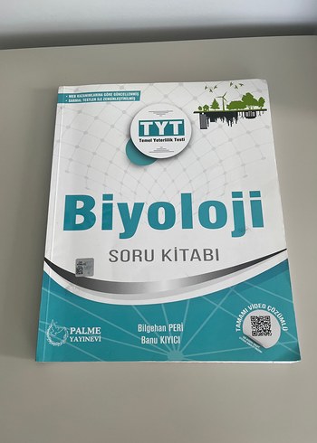 TYT Biyoloji Soru Kitabı - Palme Yayınevi