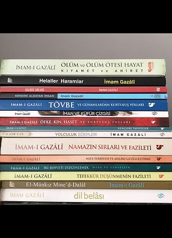 İmam gazali kitapları 