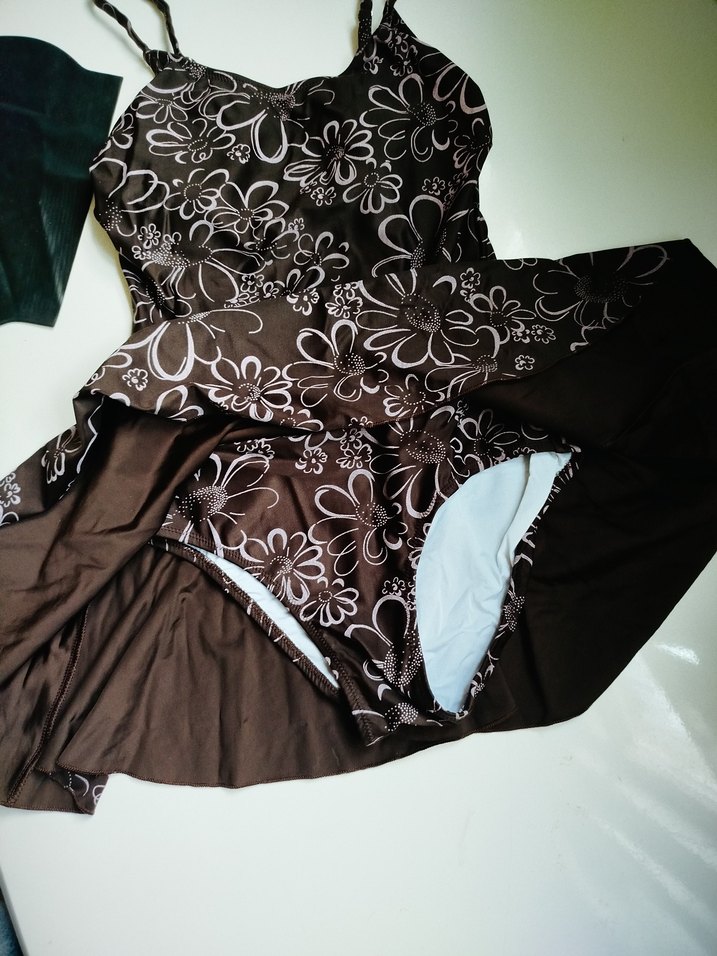 Kahverengi Fırfırlı Midi Mayo - Görsel 3