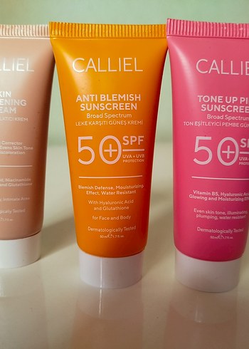Calliel Güneş Bakım Seti SPF 50, Leke Karşıtı - Görsel 2