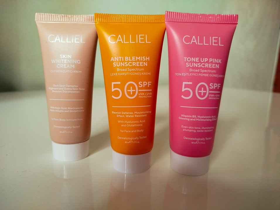 Calliel Güneş Bakım Seti SPF 50, Leke Karşıtı - Görsel 2