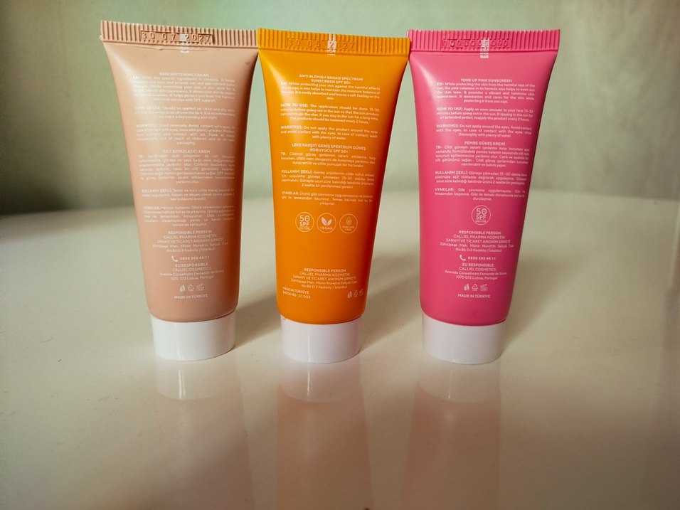 Calliel Güneş Bakım Seti SPF 50, Leke Karşıtı - Görsel 3