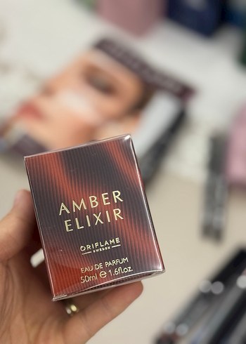 Oriflame Amber Elixir Kadın Parfümü ve Vücut Kremi - Görsel 2