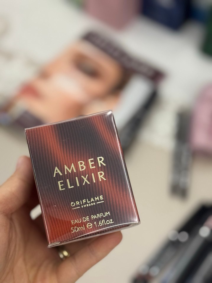 Oriflame Amber Elixir Kadın Parfümü ve Vücut Kremi - Görsel 2