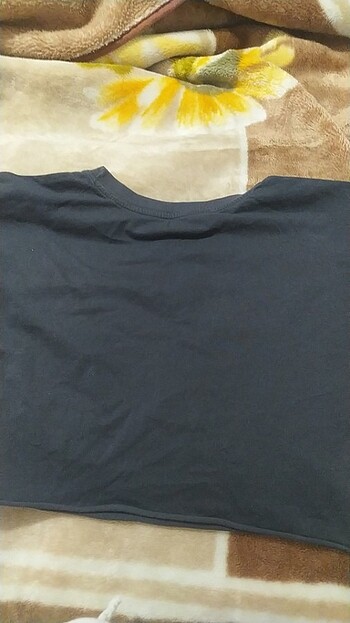 xs Beden gri Renk Kadın crop