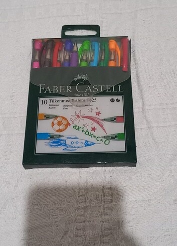 Faber Castell 10 lu tükenmez kalem 