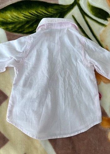 Toz Pembe Kız Bebek Gömlek - Görsel 12