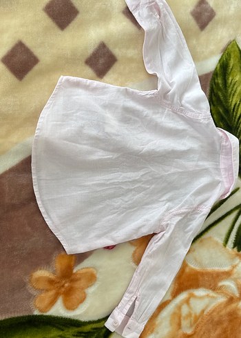 Toz Pembe Kız Bebek Gömlek - Görsel 13