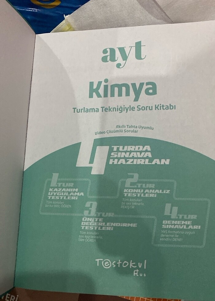 Testokul ayt kimya soru bankası - Görsel 2